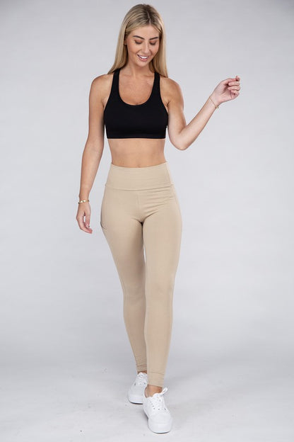 Active Leggings Featuring Concealed Pockets - In Style Chics Boutique LLC