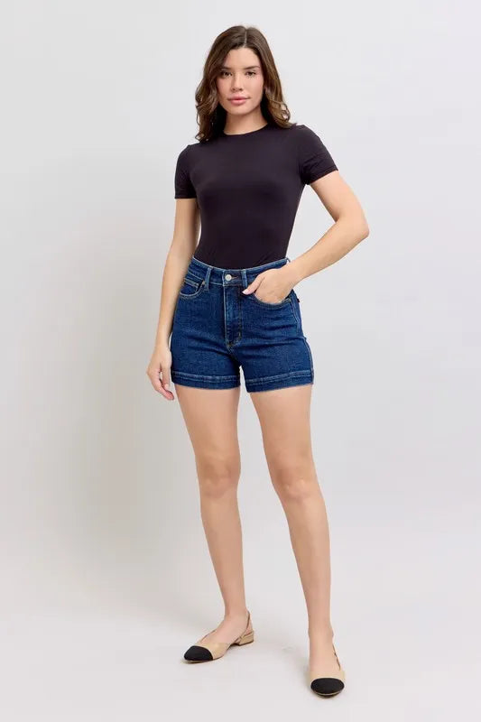 Judy Blue High Waist Tummy Control Denim Shorts