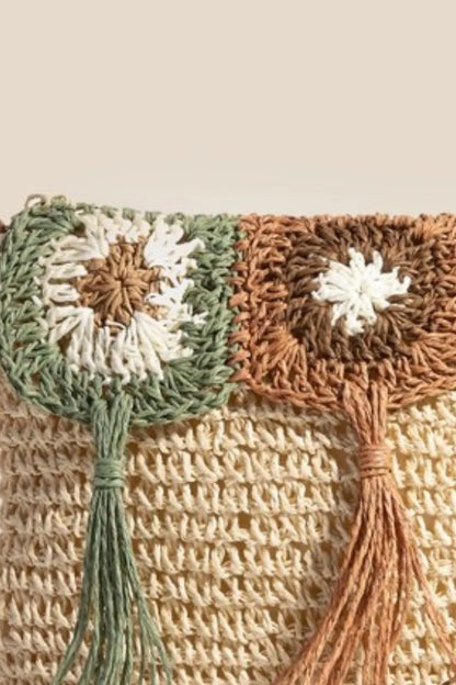 Intricate Tassel Braided Crossbody Bag - In Style Chics Boutique 