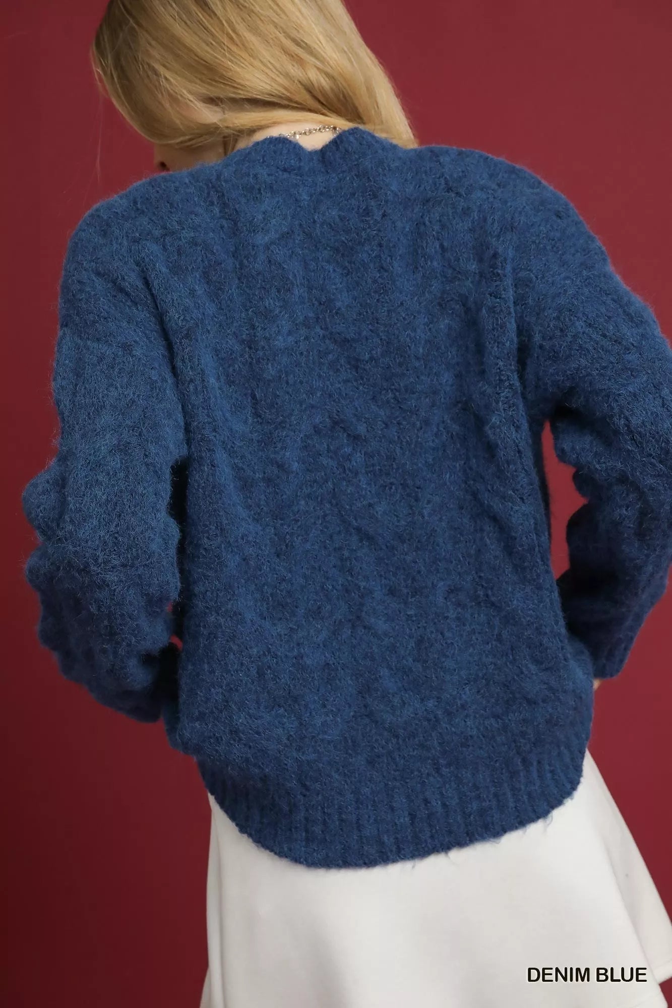 Cable Knit Cozy Sweater at In Style Chics Boutique 