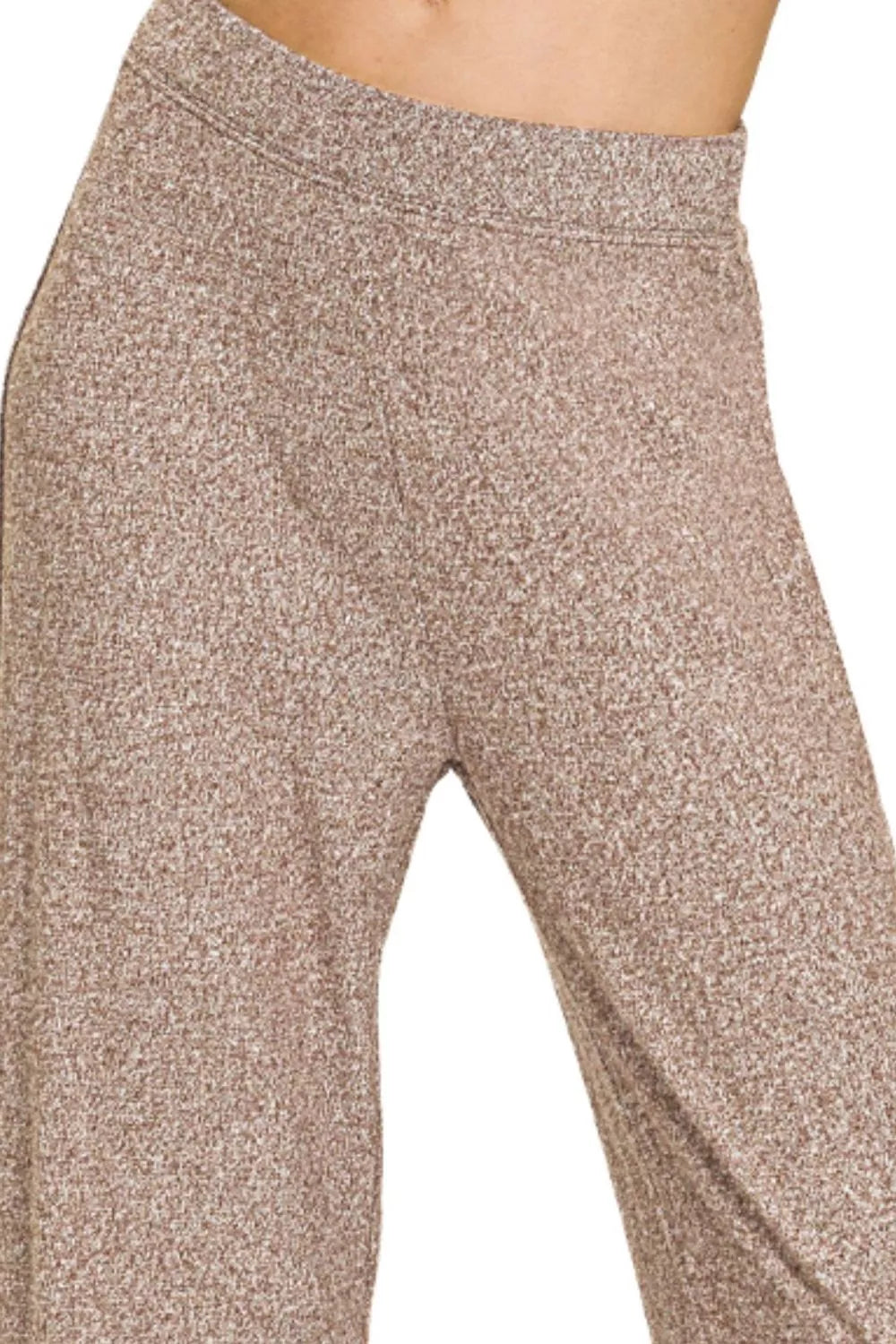 Soft Elastic Waisted Flare Pants at In Style Chics Boutique 