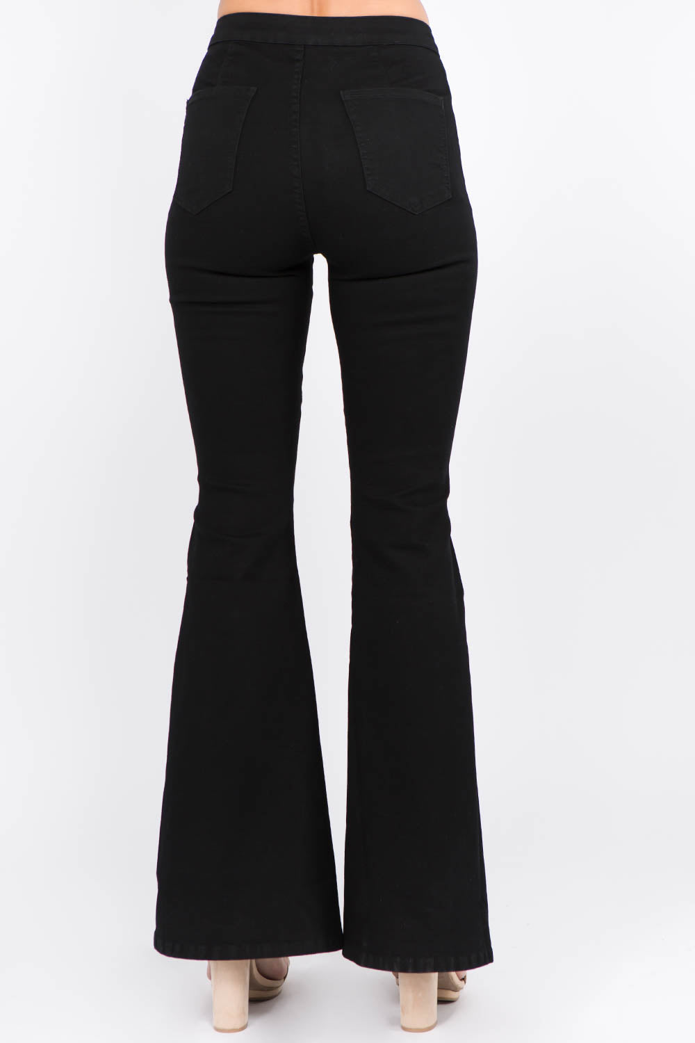 American Bazi Side Slit Flare Jeans - In Style Chics Boutique LLC