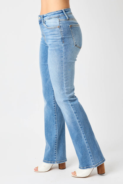 Judy Blue Full Size High Waist Straight Jeans - In Style Chics Boutique LLC