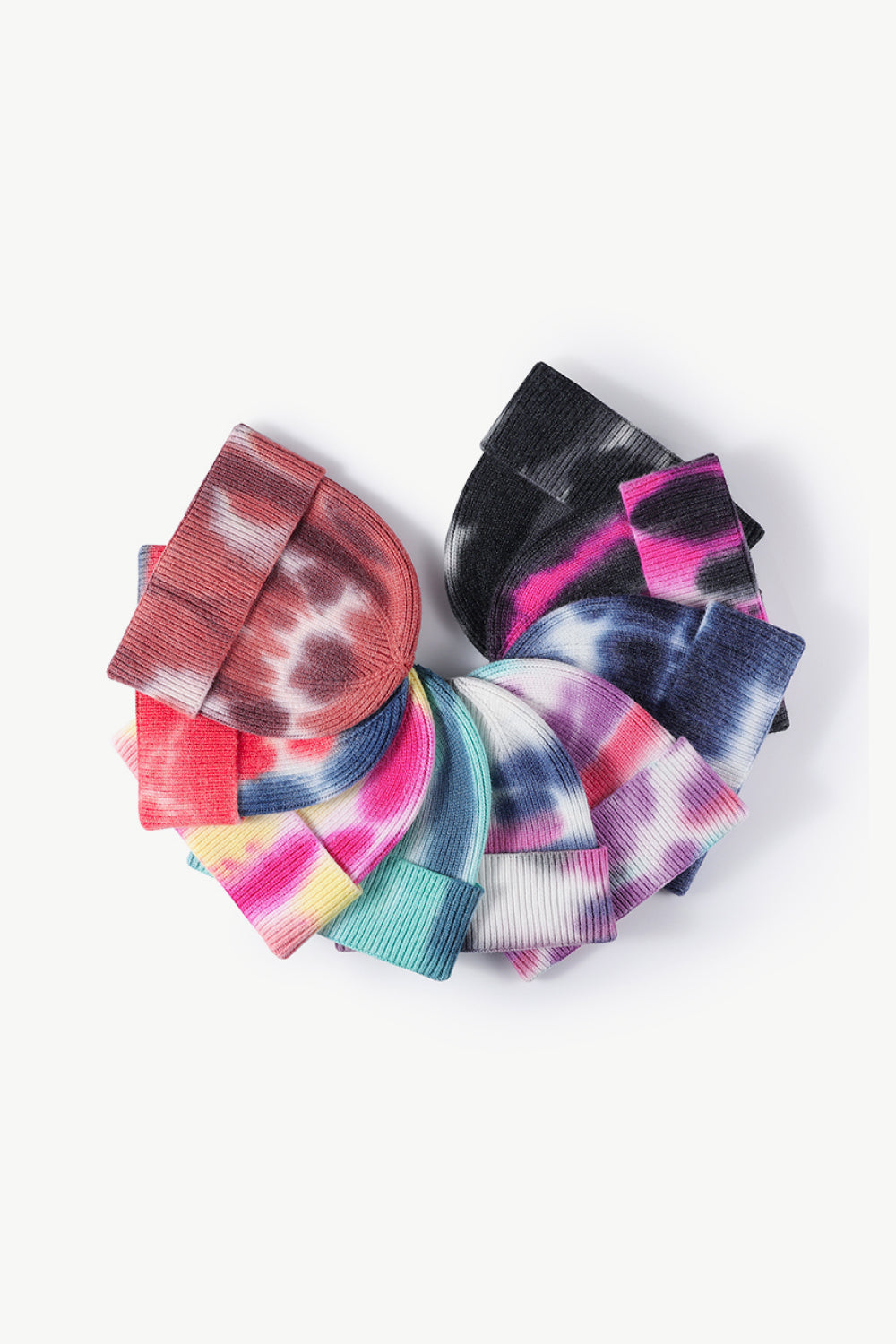 Tie-Dye Cuffed Knit Beanie - More Colors! - In Style Chics Boutique LLC