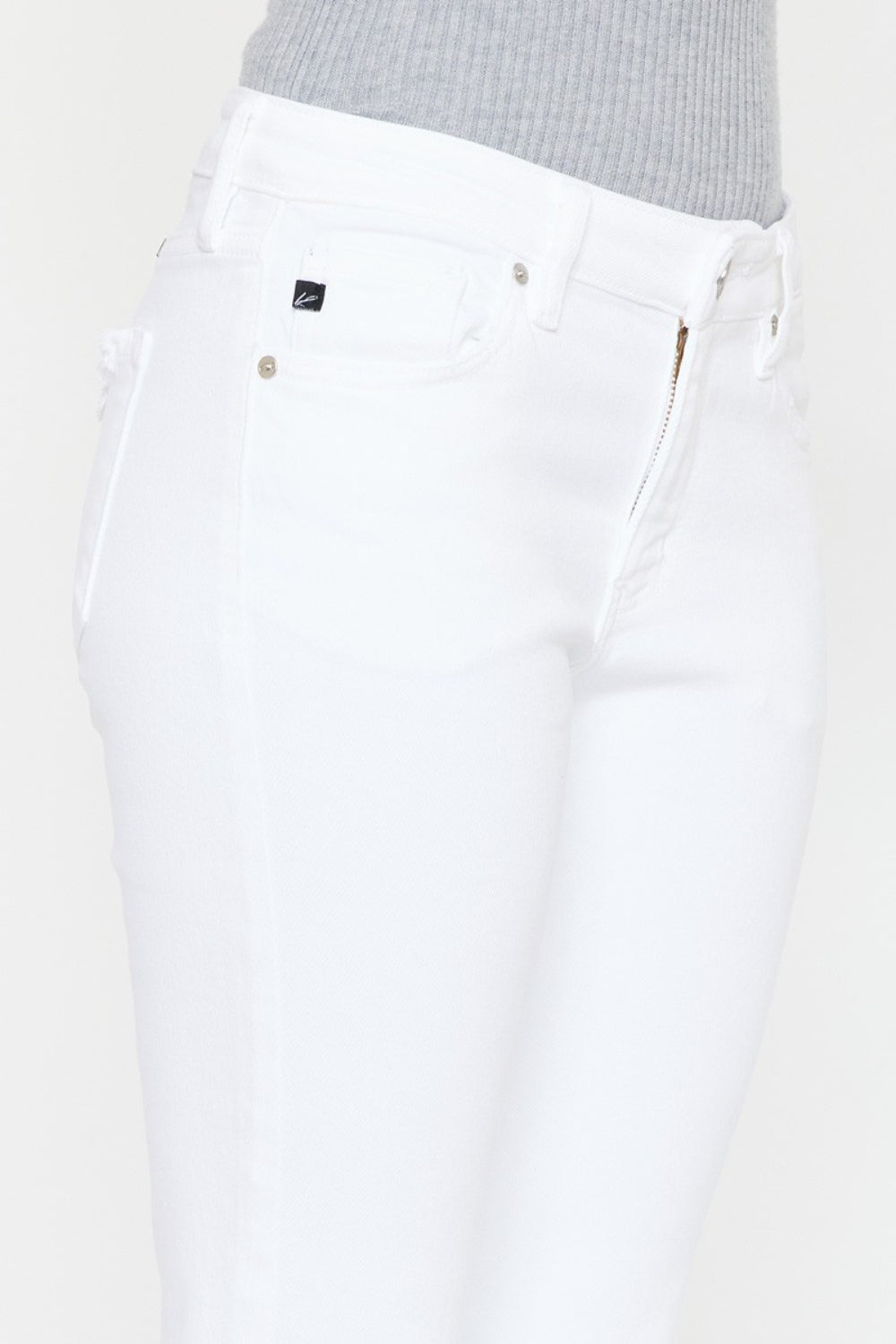 Kancan Mid Rise Ankle Skinny Jeans - In Style Chics Boutique LLC