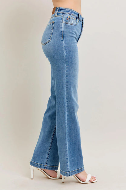 Judy Blue Straight Jeans with High Waist  - Best Jeans for Women - In Style Chics Boutique 