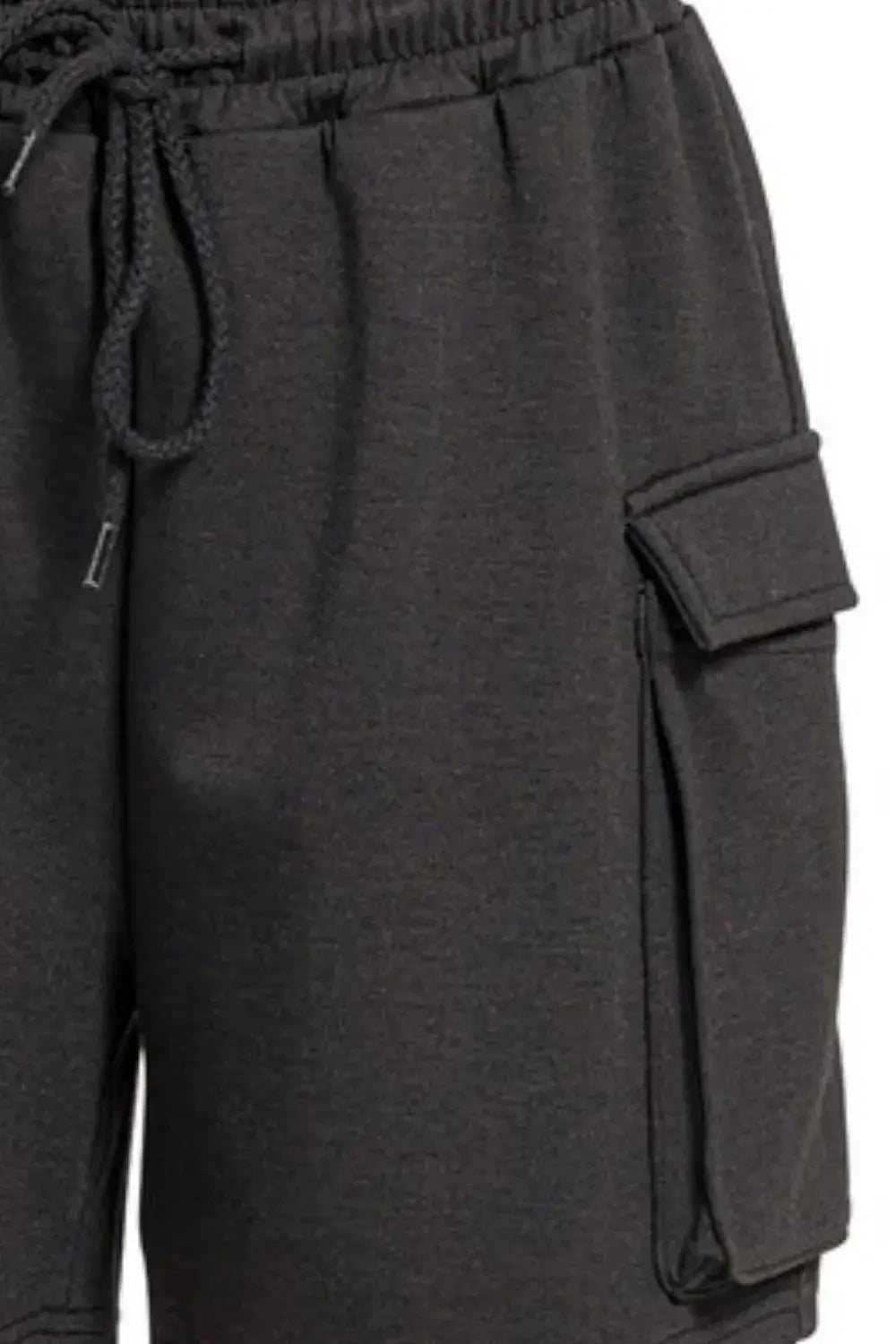 Black Shorts for Women - Scuba, Thigh Pocket - In Style Chics Boutique Women's Juniors Fashion Style Online 