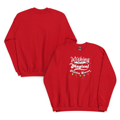 Shop Magical Holiday Season Festive Crewneck Sweatshirt ❄️ at In Style Chics Boutique 