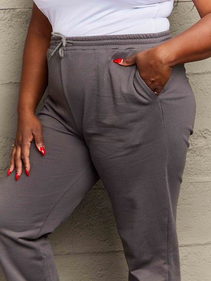 Simply Love Full Size Drawstring Sweatpants - More Color Options - In Style Chics Boutique LLC