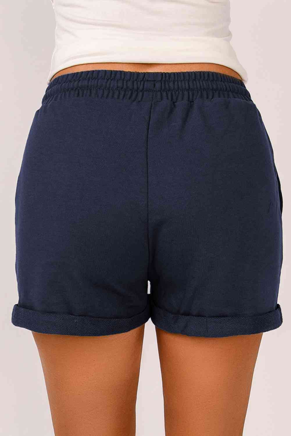 Drawstring Waist Cuffed Shorts More Colors! - In Style Chics Boutique LLC