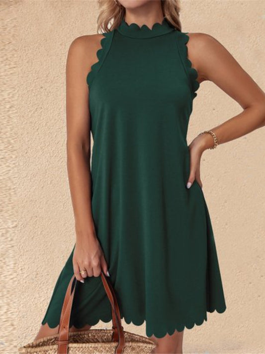 Mock Neck Sleeveless Mini Dress More Colors! - In Style Chics Boutique LLC