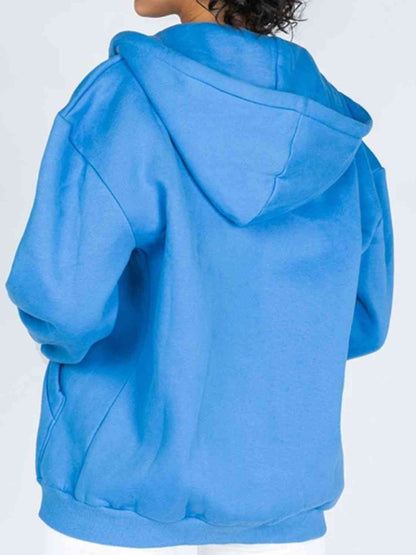 Zip-Up Drawstring Hoodie - More Colors! - In Style Chics Boutique LLC