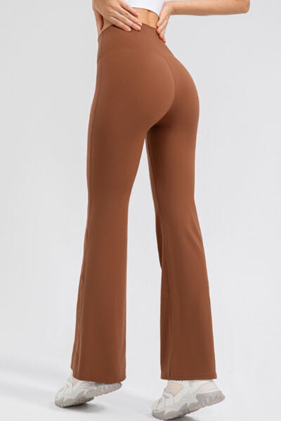 High Waist Straight Active Pants More Colors! - In Style Chics Boutique LLC