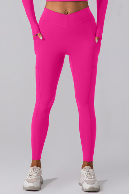 High Waist Active Leggings with Pockets - More Colors! - In Style Chics Boutique LLC