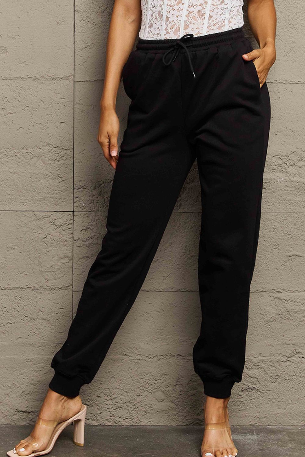 Simply Love Full Size Drawstring Sweatpants - More Color Options - In Style Chics Boutique LLC