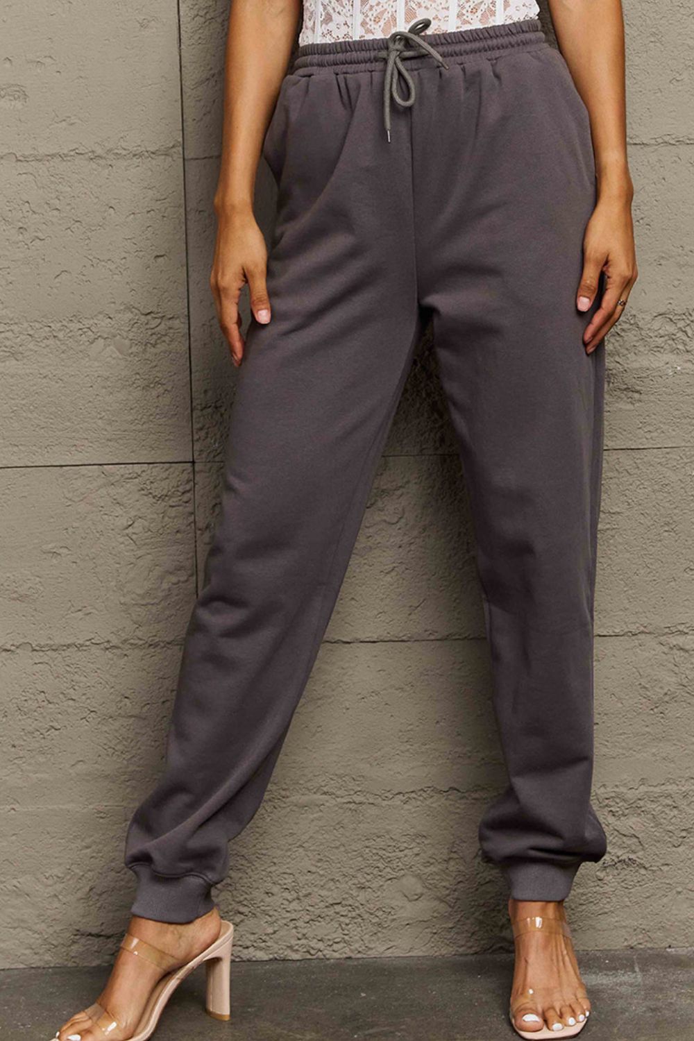 Simply Love Full Size Drawstring Sweatpants - More Color Options - In Style Chics Boutique LLC