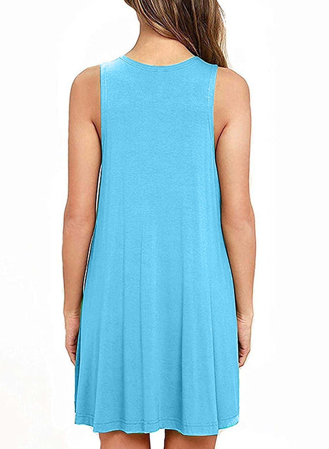 Full Size Round Neck Sleeveless Dress with Pockets - More Colors! - In Style Chics Boutique LLC