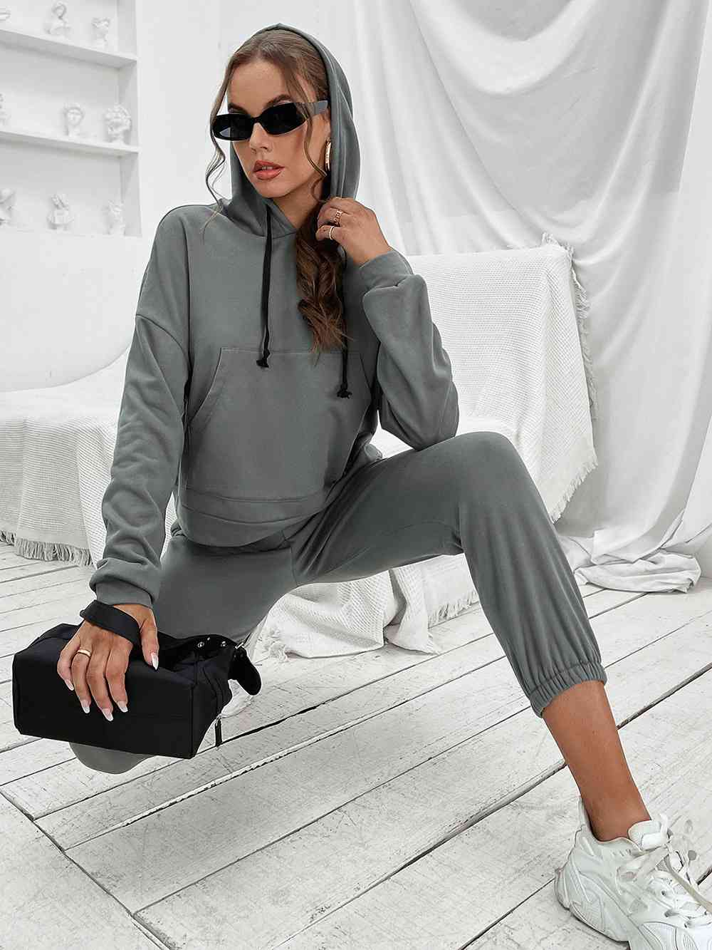 Sports Hoodie and Joggers Set - In Style Chics Boutique LLC