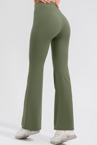 High Waist Straight Active Pants More Colors! - In Style Chics Boutique LLC