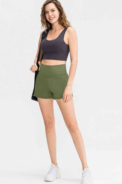 Wide Waistband Sports Shorts with Pockets - More Colors! - In Style Chics Boutique LLC