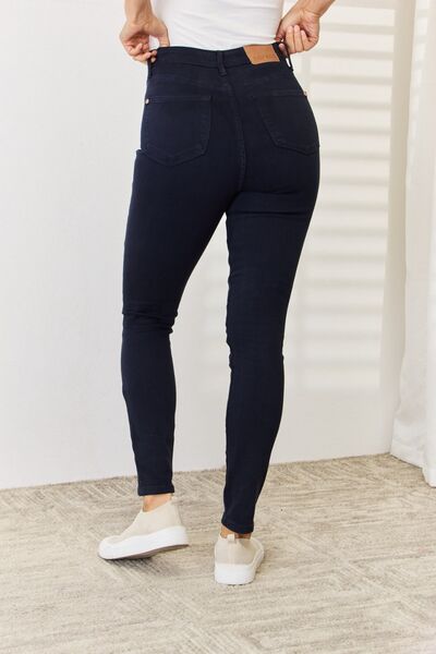 Judy Blue Full Size Garment Dyed Tummy Control Skinny Jeans - In Style Chics Boutique LLC