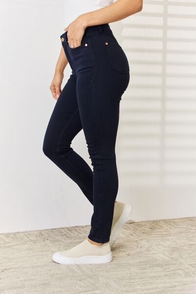 Judy Blue Full Size Garment Dyed Tummy Control Skinny Jeans - In Style Chics Boutique LLC