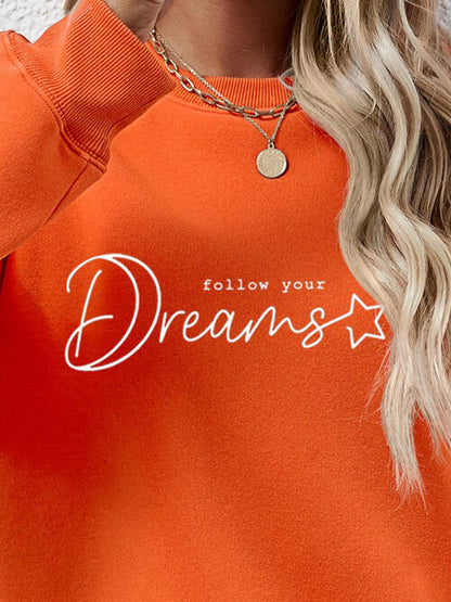 FOLLOW YOUR DREAMS Graphic Sweatshirt - In Style Chics Boutique LLC