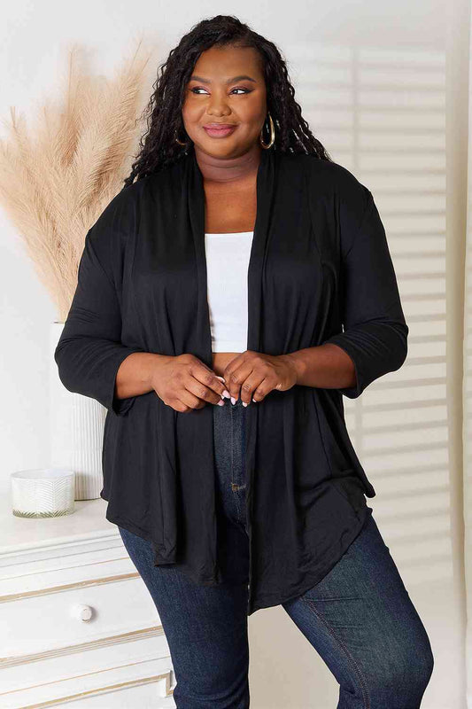 Culture Code Full Size Open Front Cardigan - In Style Chics Boutique LLC