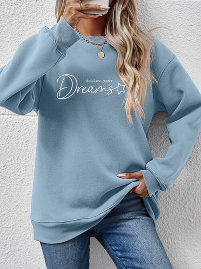 FOLLOW YOUR DREAMS Graphic Sweatshirt - In Style Chics Boutique LLC