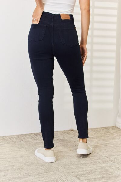 Judy Blue Full Size Garment Dyed Tummy Control Skinny Jeans - In Style Chics Boutique LLC