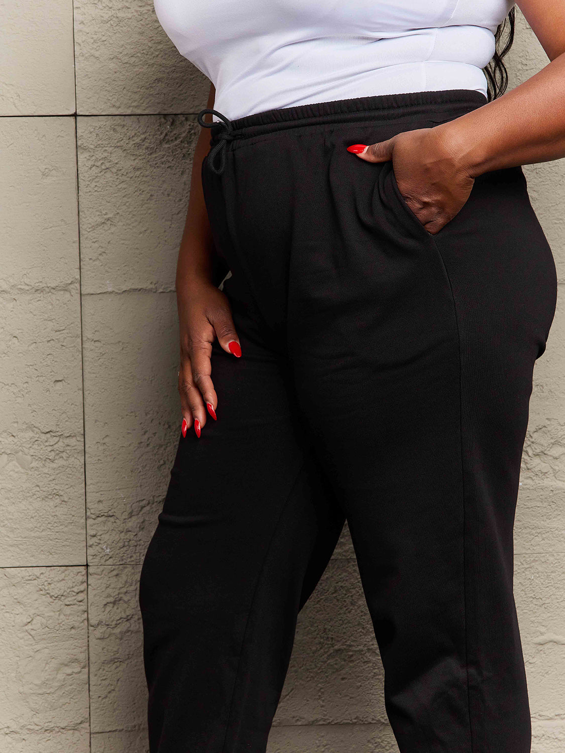 Simply Love Full Size Drawstring Sweatpants - More Color Options - In Style Chics Boutique LLC