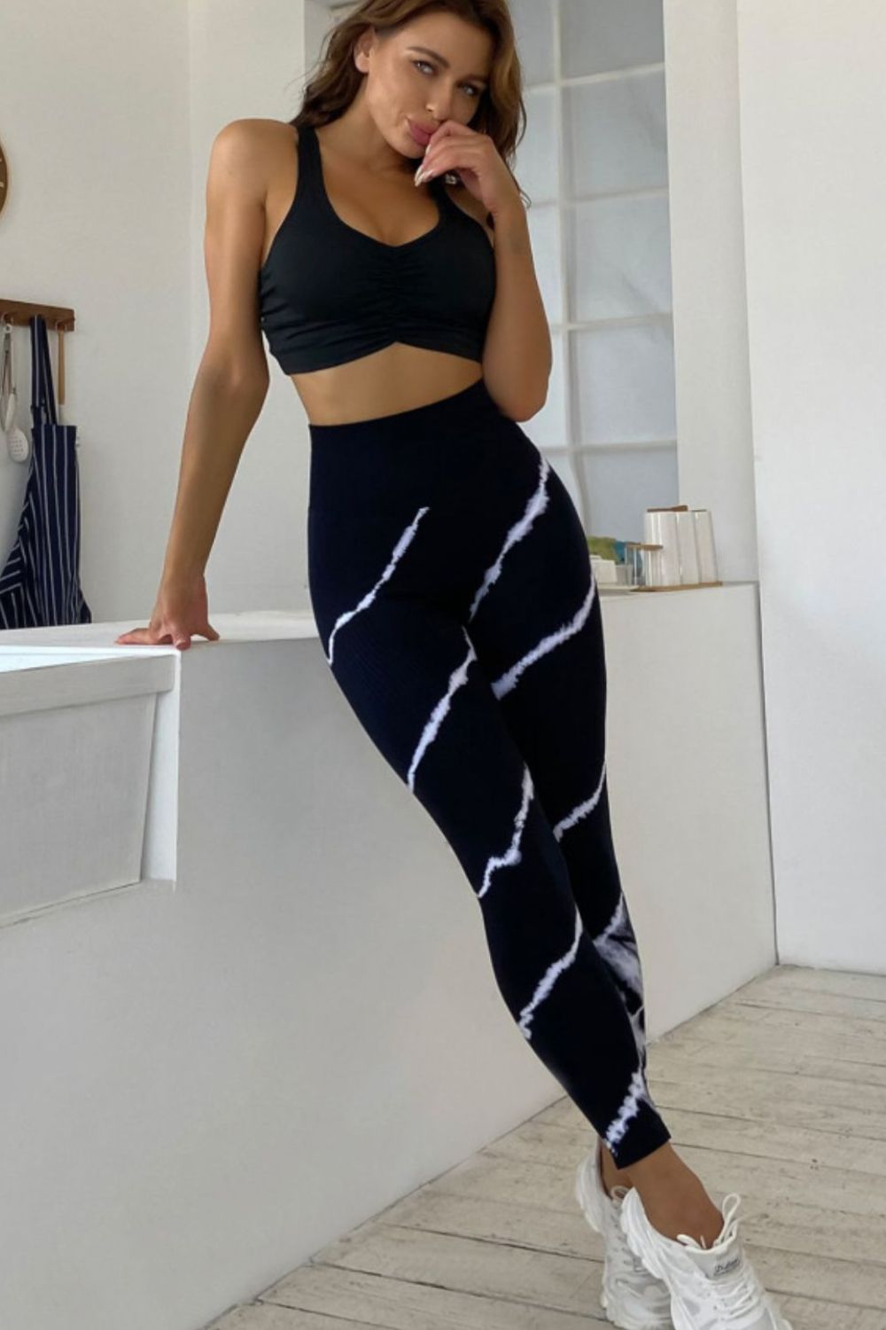 Slim Fit High Waist Long Active Pants - In Style Chics Boutique LLC