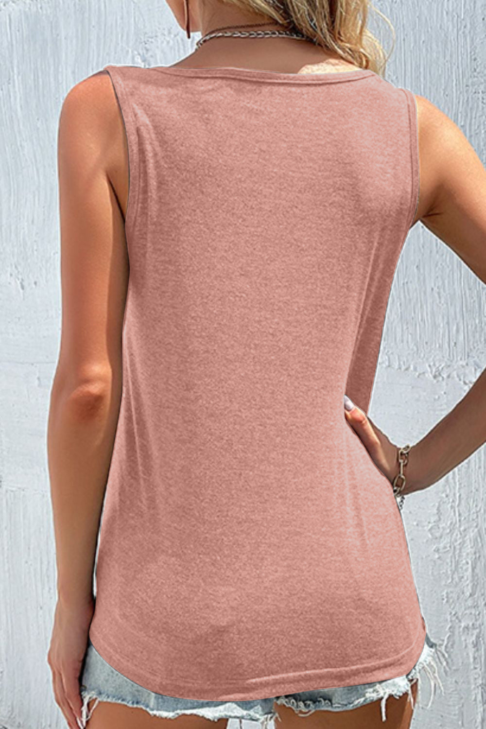 Scoop Neck Wide Strap Tank - More Color Options! - In Style Chics Boutique LLC