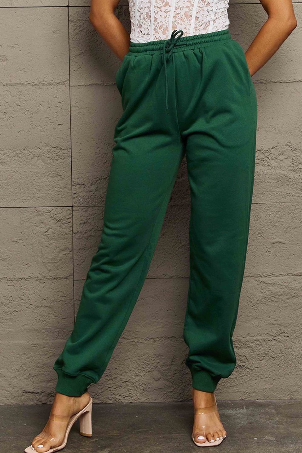 Simply Love Full Size Drawstring Sweatpants - More Color Options - In Style Chics Boutique LLC