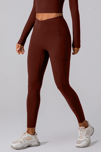 High Waist Active Leggings with Pockets - More Colors! - In Style Chics Boutique LLC