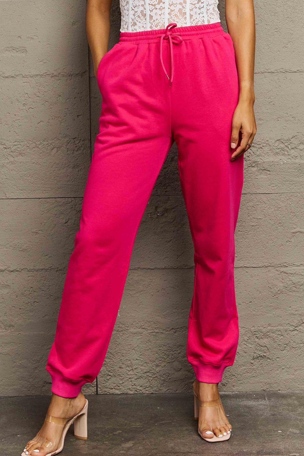 Simply Love Full Size Drawstring Sweatpants - More Color Options - In Style Chics Boutique LLC