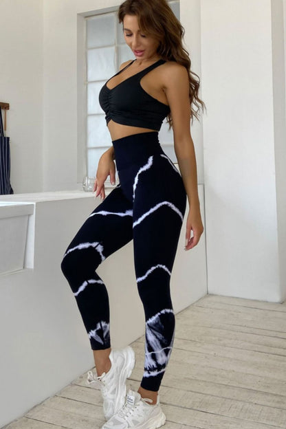 Slim Fit High Waist Long Active Pants - In Style Chics Boutique LLC