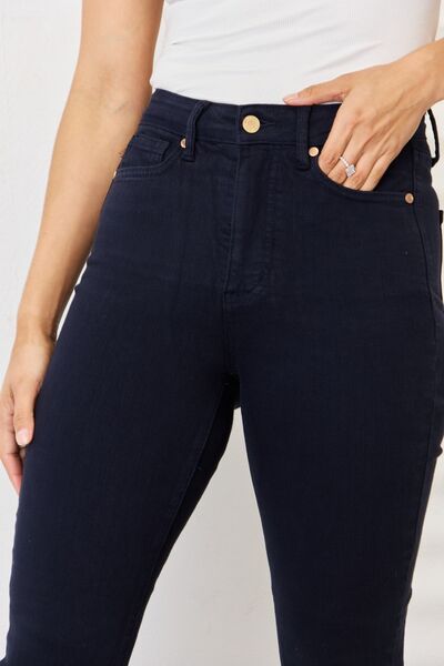 Judy Blue Full Size Garment Dyed Tummy Control Skinny Jeans - In Style Chics Boutique LLC