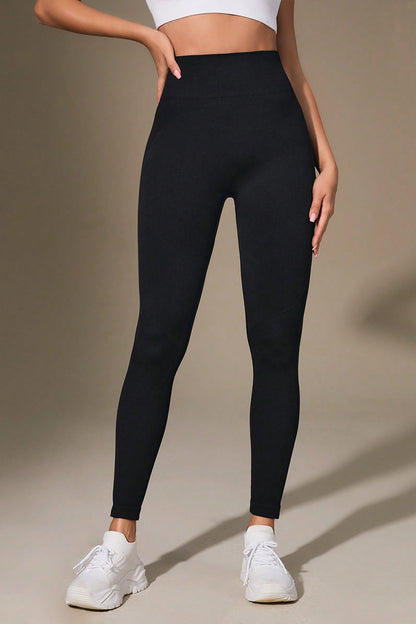 Wide Waistband Sports Leggings - In Style Chics Boutique LLC