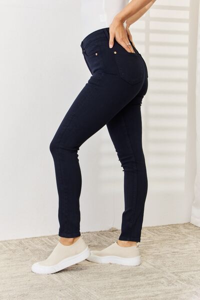 Judy Blue Full Size Garment Dyed Tummy Control Skinny Jeans - In Style Chics Boutique LLC