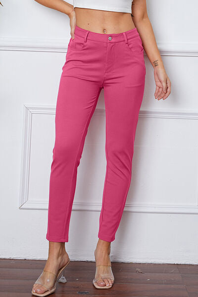 StretchyStitch Pants by Basic Bae More Colors! - In Style Chics Boutique LLC