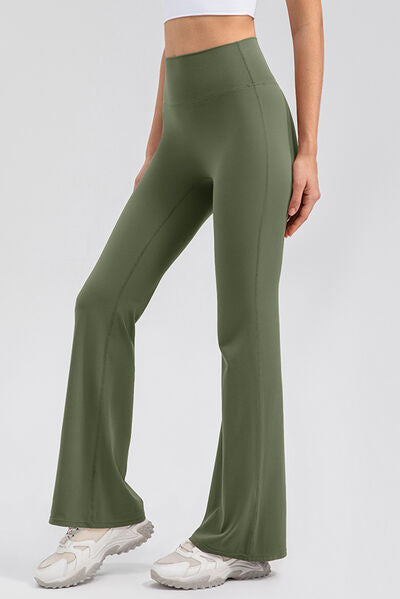 High Waist Straight Active Pants More Colors! - In Style Chics Boutique LLC