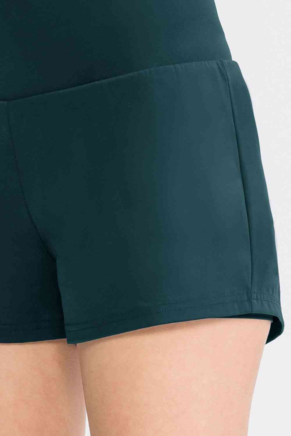 Wide Waistband Sports Shorts with Pockets - More Colors! - In Style Chics Boutique LLC