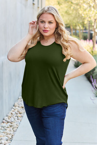 Basic Bae Full Size Round Neck Tank - More Colors! - In Style Chics Boutique LLC